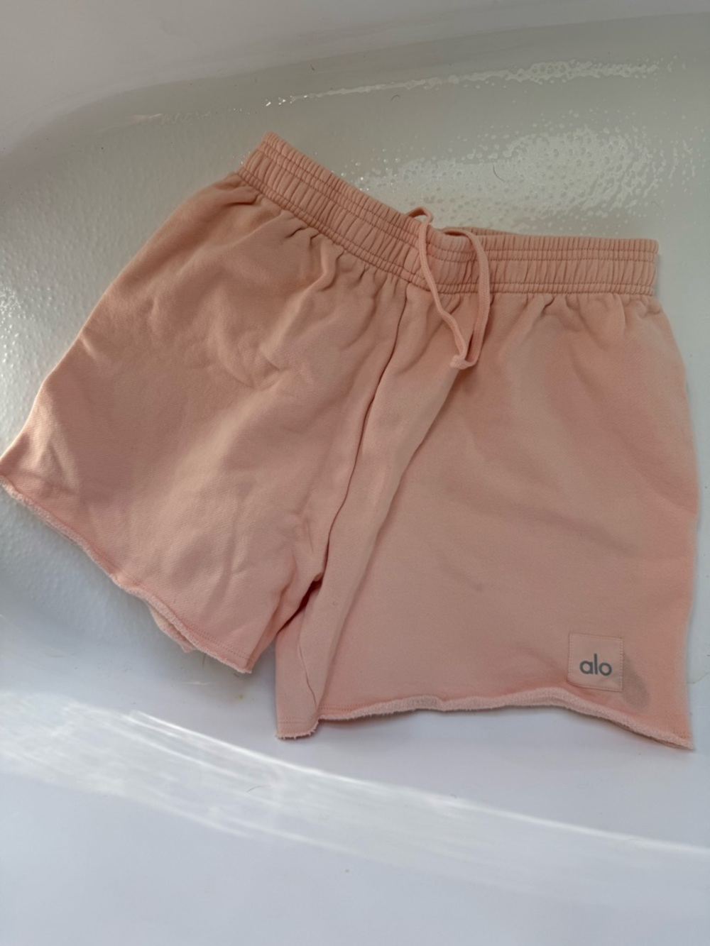 ALO Yoga Peach/Pink  Athletic Shorts size XS